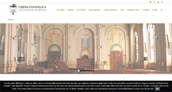 Desktop Screenshot of metodistiroma.it